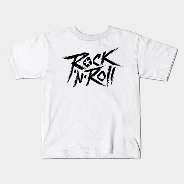 Rock 'n' Roll High School Kids T-Shirt by timegraf